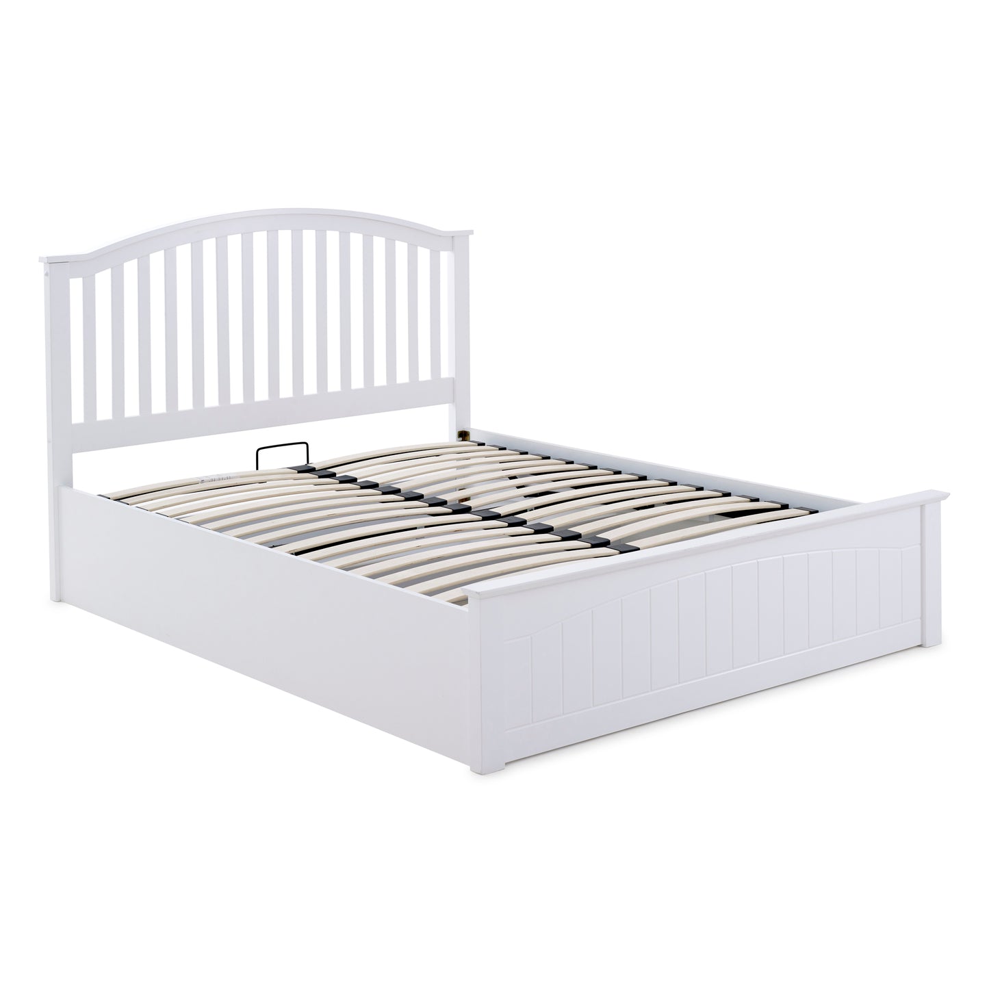 Grayson Ottoman Bed with Curved Headboard and Foot-End Storage