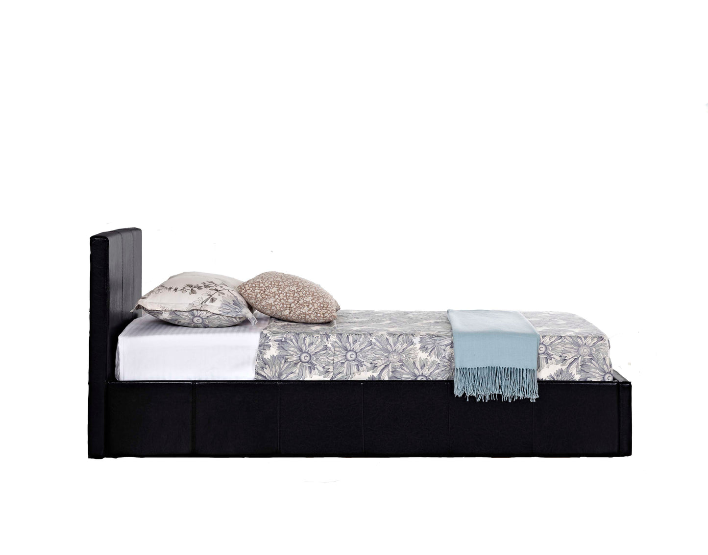 Berlin Fabric Ottoman Bed Frame – Stylish Upholstery, Smart Storage, Sprung Slatted Comfort