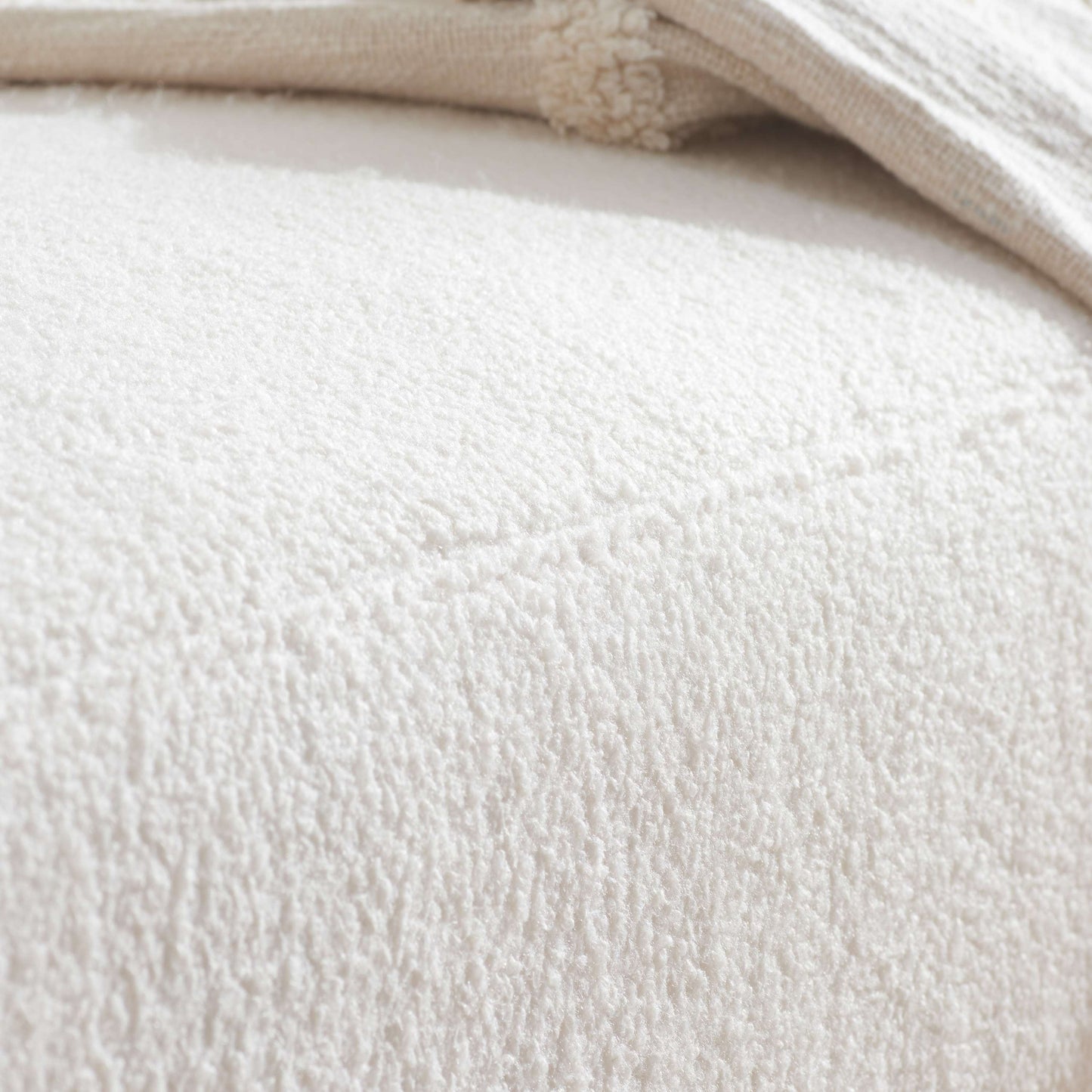 Micah Sofa Bed – Scandinavian Style with Teddy Bouclé Upholstery