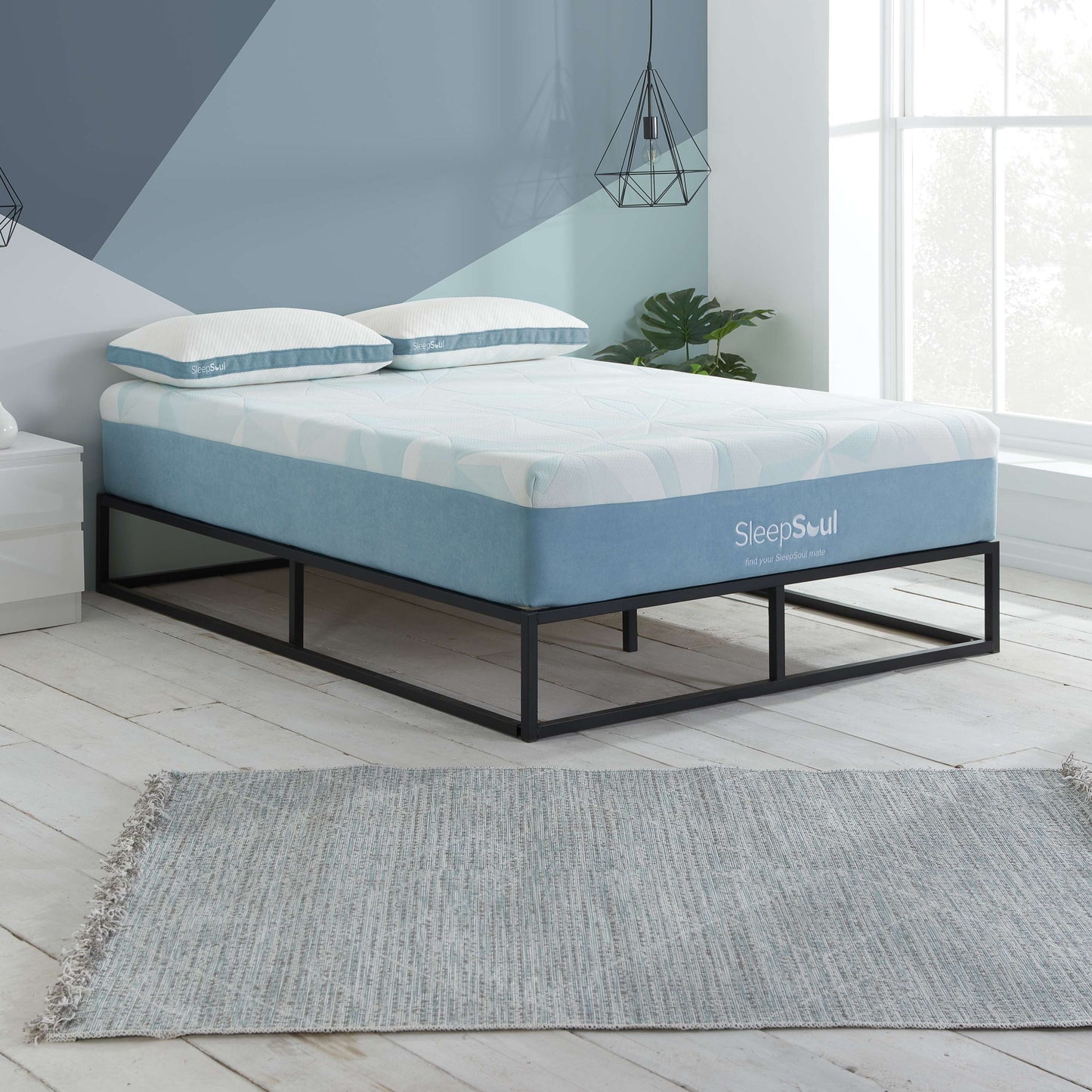 SleepSoul Orion CoolGel 800 Pocket Mattress – Cooling Comfort, Full-Body Support