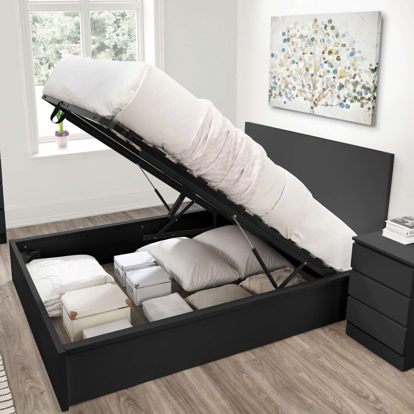 Oslo Ottoman Bed Frame – Contemporary Style & Smart Storage for Modern Bedrooms