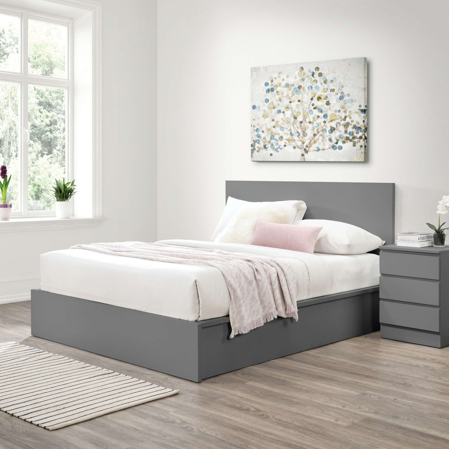 Oslo Ottoman Bed Frame – Contemporary Style & Smart Storage for Modern Bedrooms