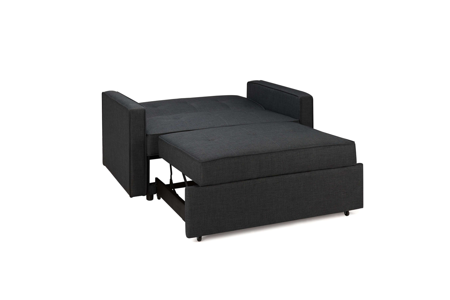 Otto Sofa Bed – Minimalist Grey Upholstery with Easy Fold-Out Design
