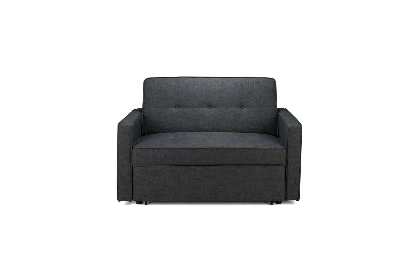 Otto Sofa Bed – Minimalist Grey Upholstery with Easy Fold-Out Design