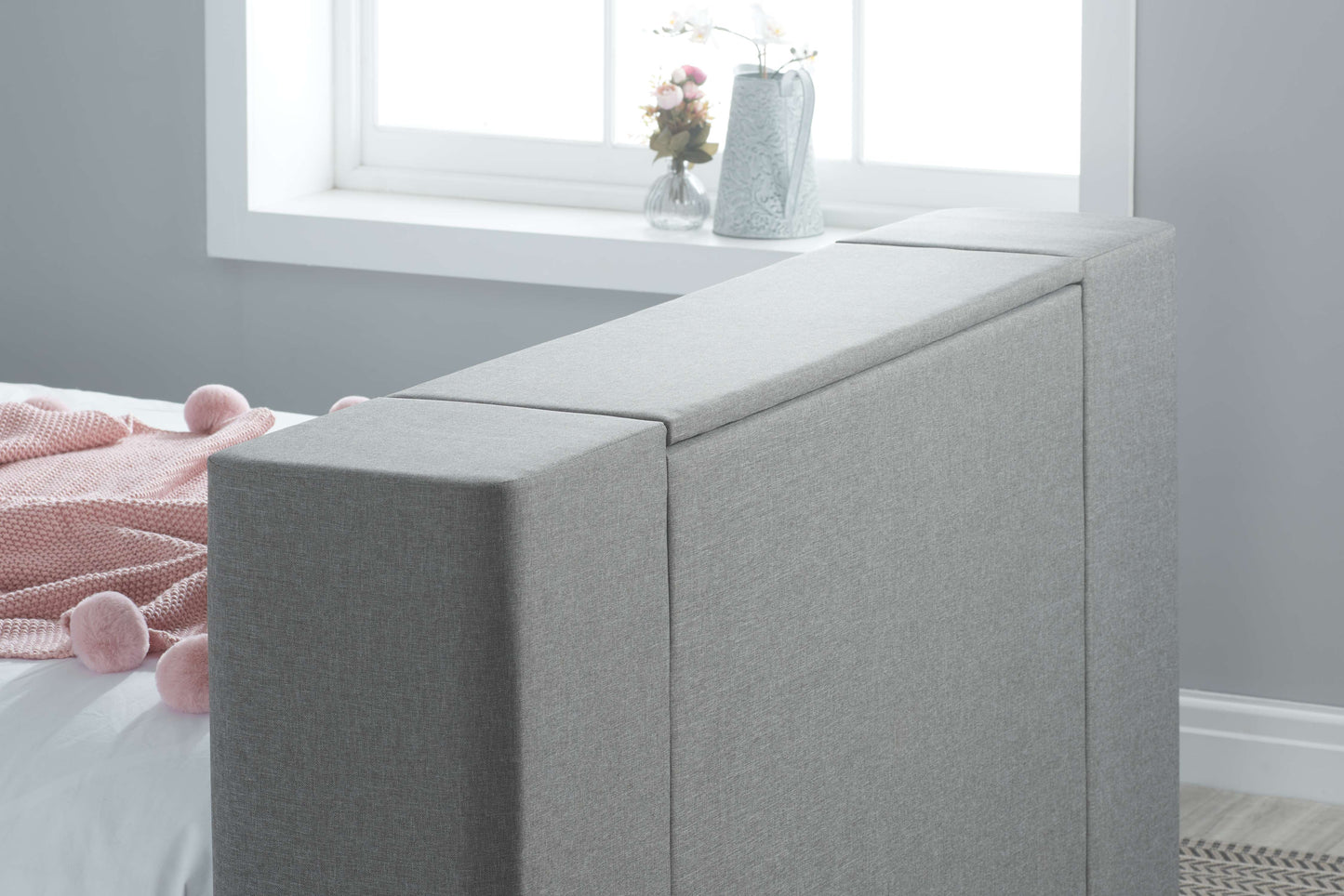 Plaza TV Bed Frame – Luxury, Comfort, Smart Entertainment