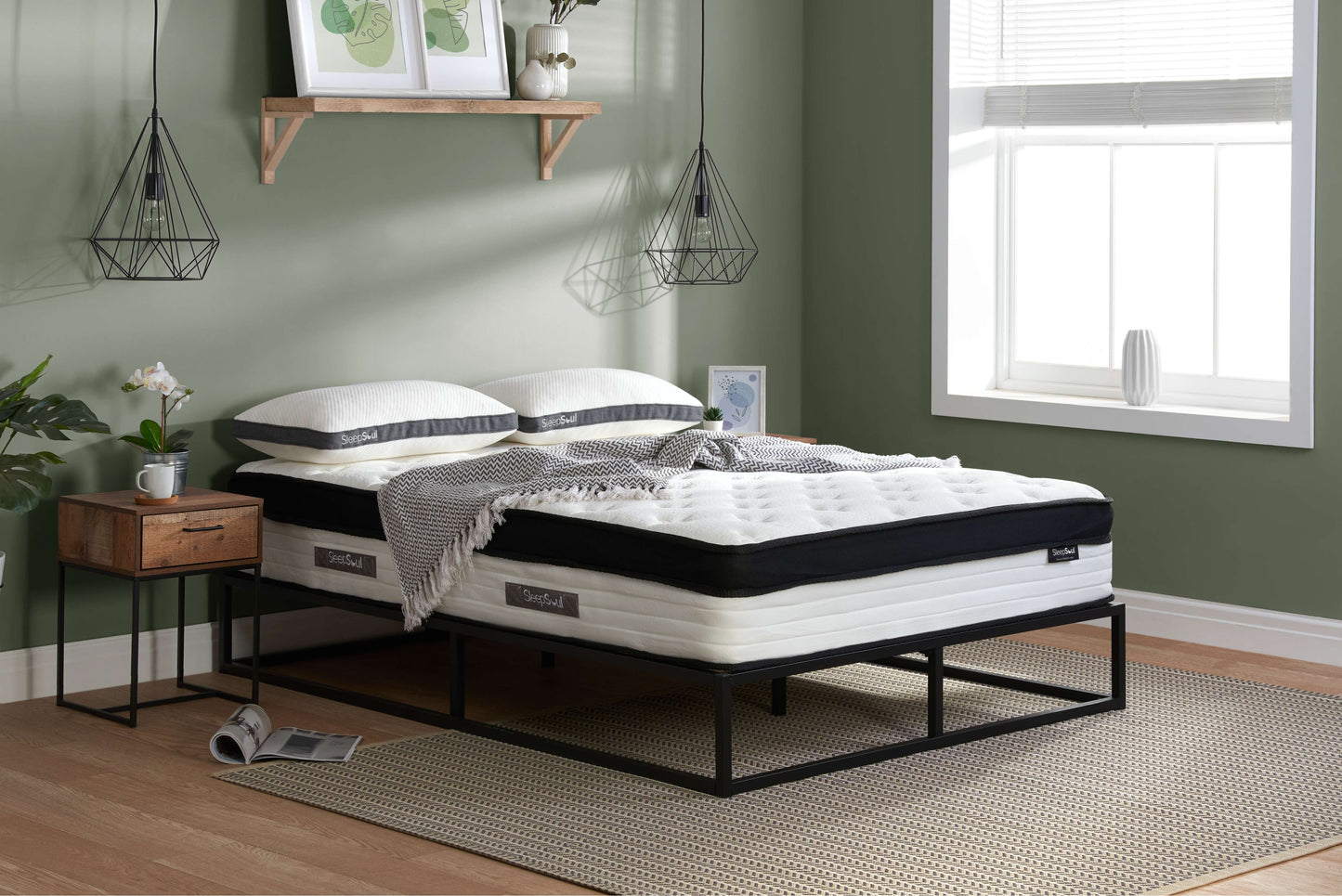SleepSoul Cloud 800 Mattress – Pocket Sprung Hybrid with Memory Foam
