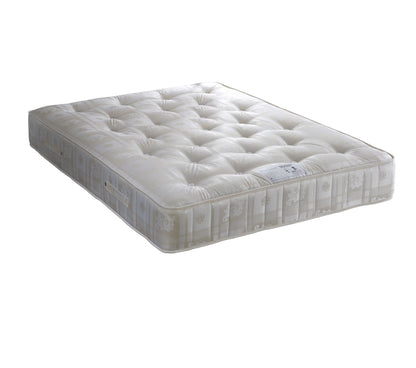 1000 Pocket Sprung Mattress – Medium-Firm, Hand Tufted with Damask Cover