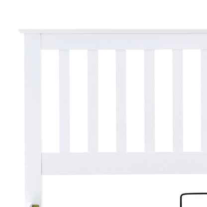 Malmo Ottoman Bed with Slatted Headboard and Foot-End Storage