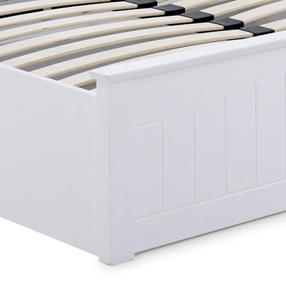 Grayson Ottoman Bed with Curved Headboard and Foot-End Storage