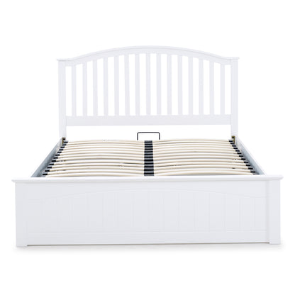 Grayson Ottoman Bed with Curved Headboard and Foot-End Storage