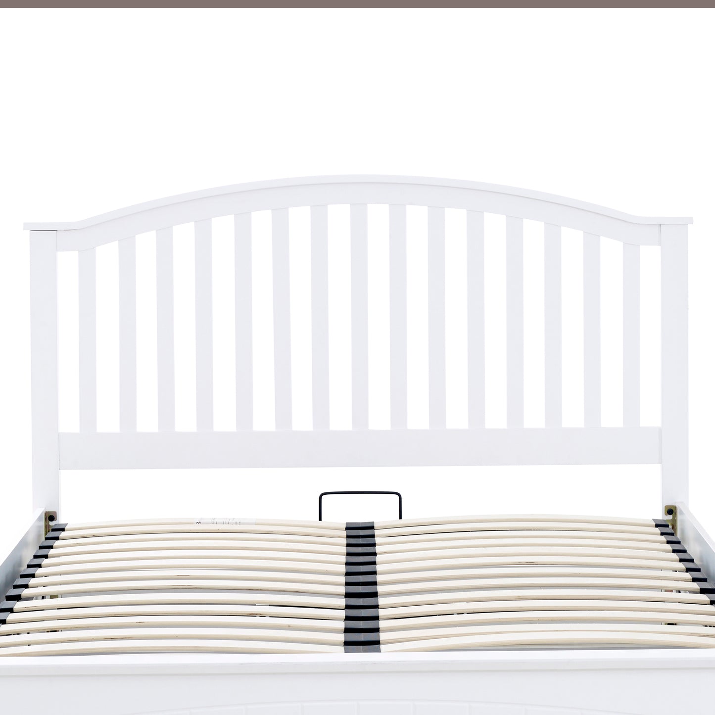 Grayson Ottoman Bed with Curved Headboard and Foot-End Storage