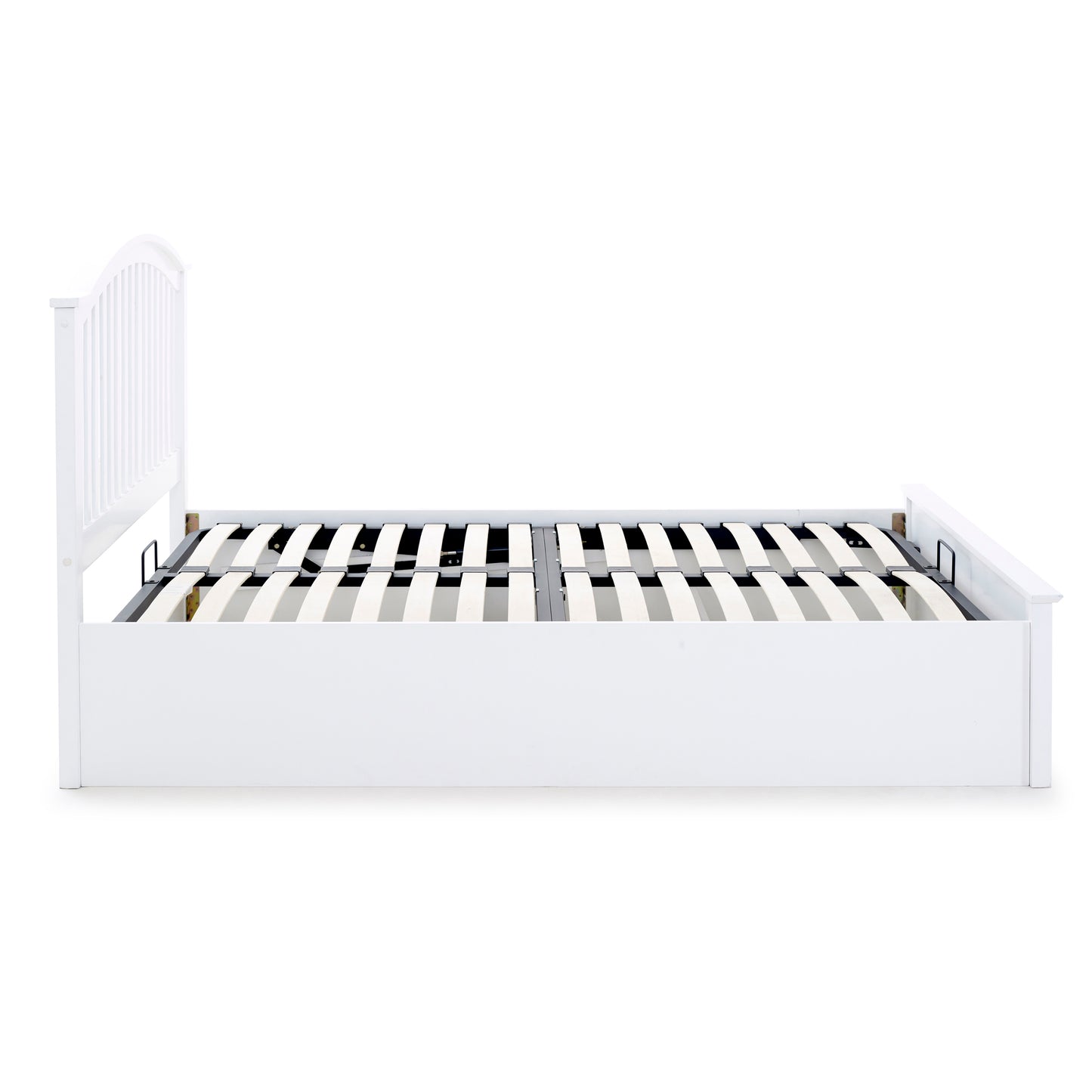 Grayson Ottoman Bed with Curved Headboard and Foot-End Storage