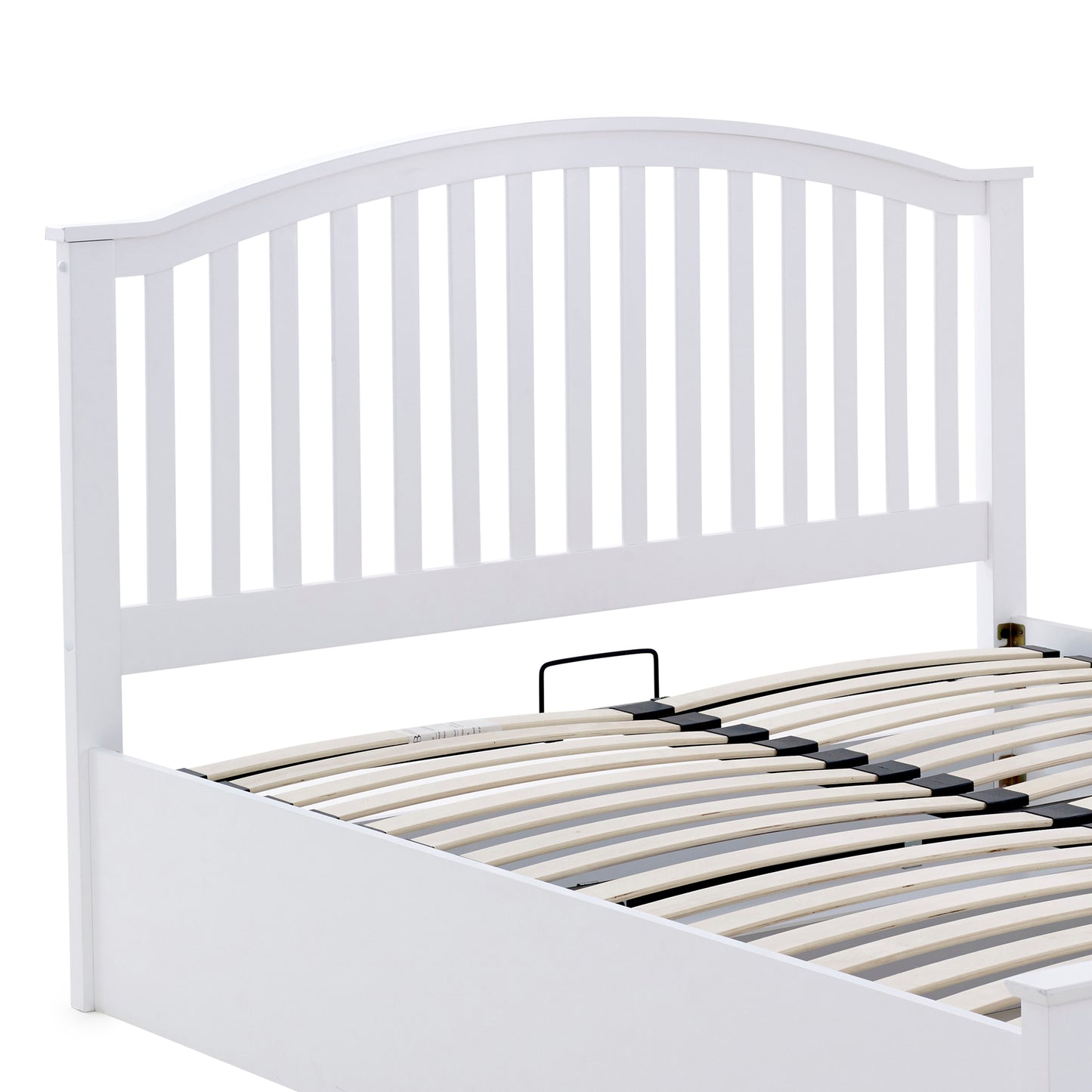 Grayson Ottoman Bed with Curved Headboard and Foot-End Storage