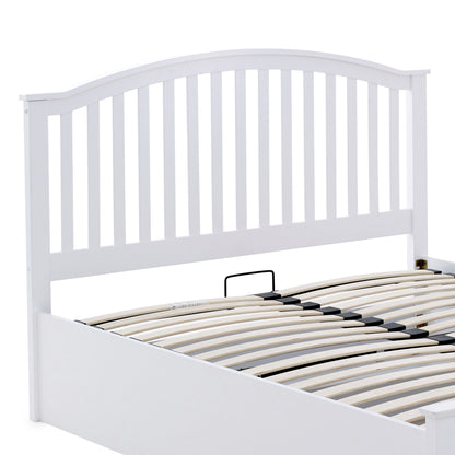 Grayson Ottoman Bed with Curved Headboard and Foot-End Storage
