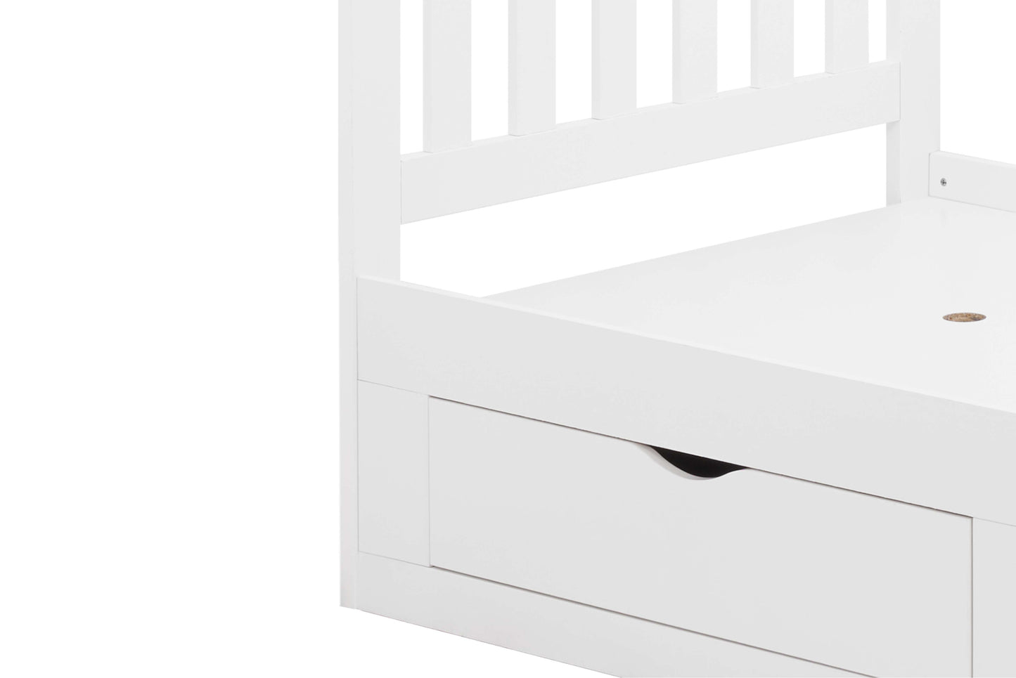 Appleby Single Bed White