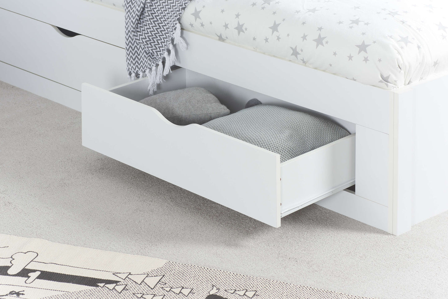 Appleby Single Bed White