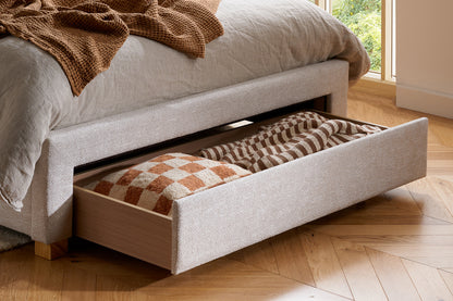 Arabella Bed Velvet with Storage Drawers