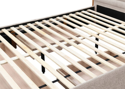 Arabella Bed Velvet with Storage Drawers