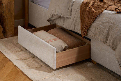 Arabella Bed Velvet with Storage Drawers
