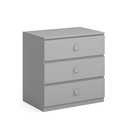 Children’s Mid-Sleeper Bed – Space-Saving Frame in White or Grey