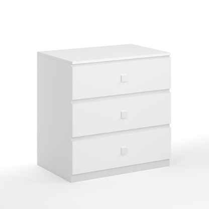 Children’s Mid-Sleeper Bed – Space-Saving Frame in White or Grey