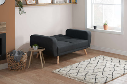 Farrow Sofa Bed – Compact Grey Upholstery for Modern Guest Spaces