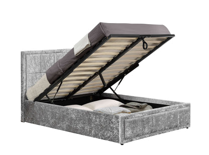 Hannover Fabric Ottoman Bed – Space Saving Style with Hidden Storage