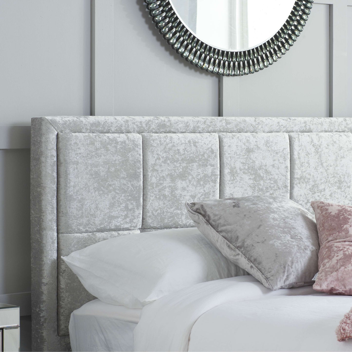 Hannover Fabric Ottoman Bed – Space Saving Style with Hidden Storage