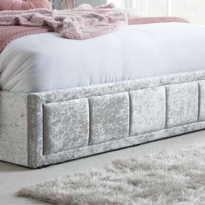 Hannover Fabric Ottoman Bed – Space Saving Style with Hidden Storage