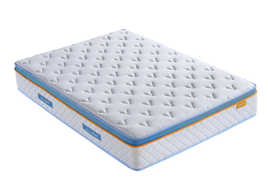 SleepSoul Heaven 2000 Pocket Mattress – CoolGel Comfort & Zoned Support for Restful Sleep