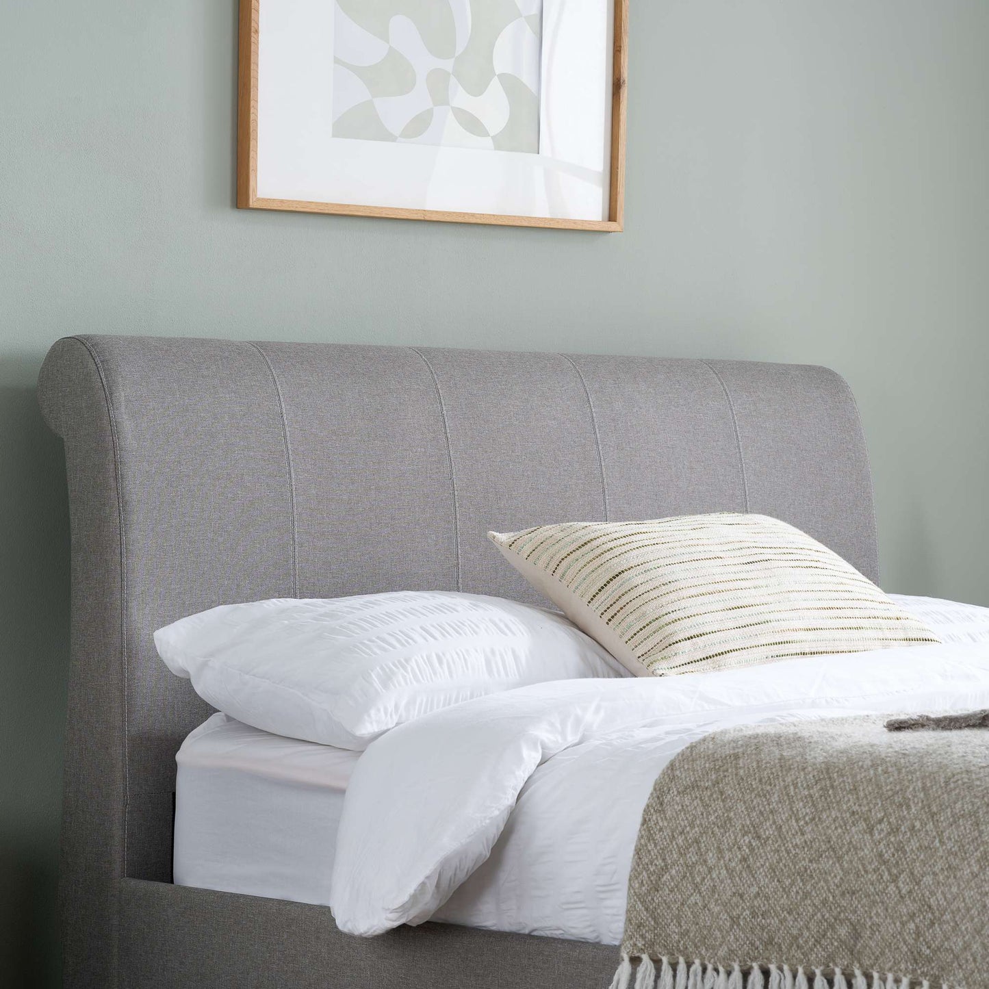 Lancaster Sleigh Bed – Elegant Design with Enhanced Comfort