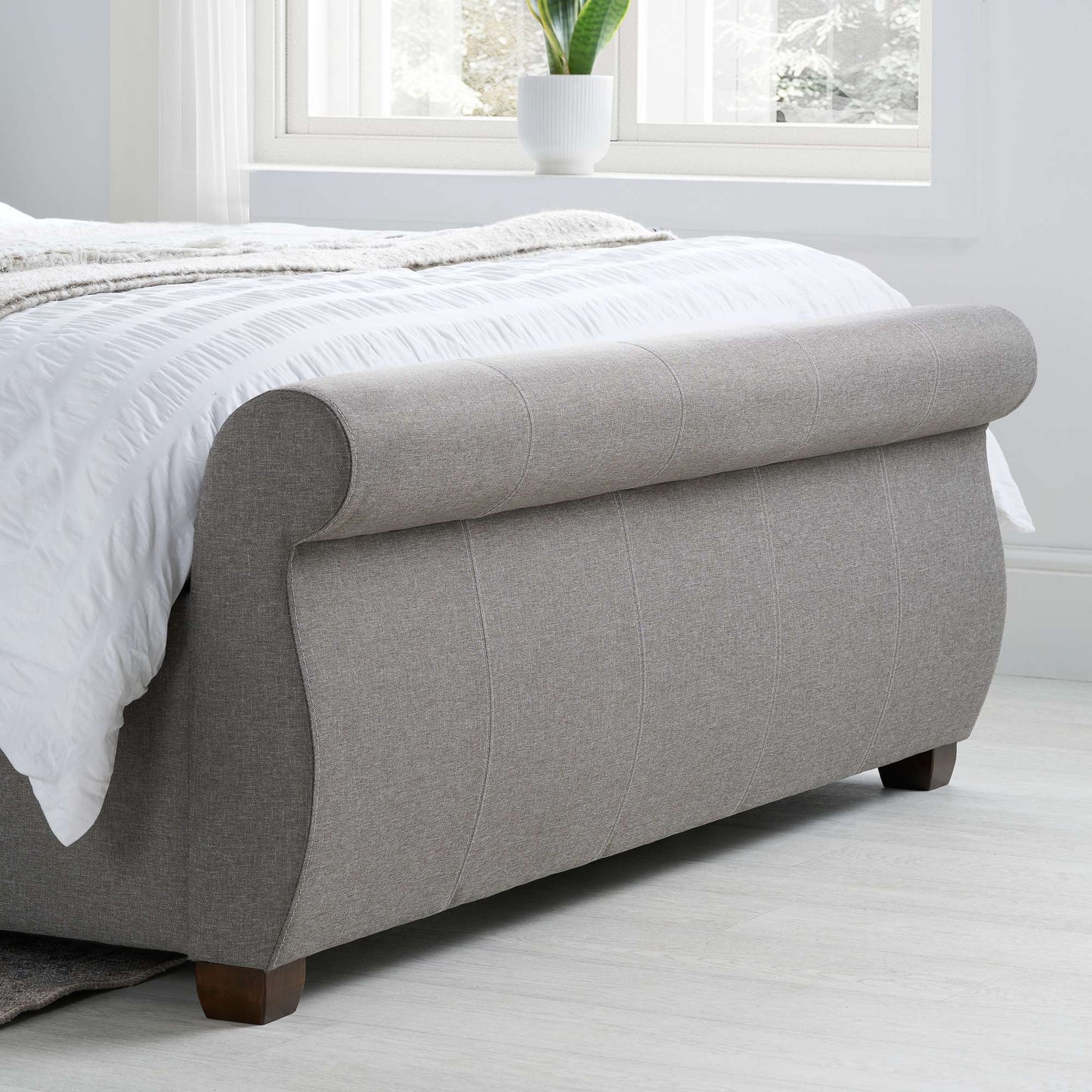 Lancaster Sleigh Bed – Elegant Design with Enhanced Comfort