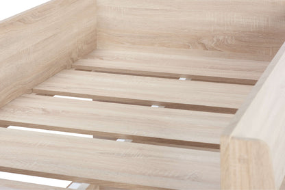 Leyton Cabin Kids Bed White & Oak Effect