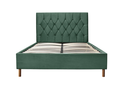 Loxley Ottoman Bed – Stylish Upholstered Frame with Storage (Blue, Green or Grey)