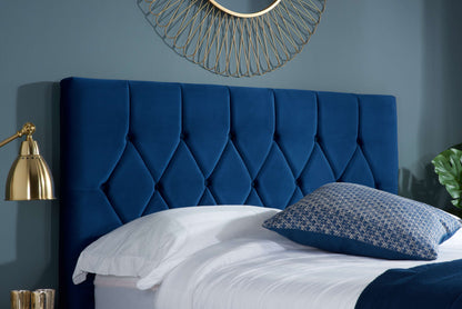 Loxley Ottoman Bed – Stylish Upholstered Frame with Storage (Blue, Green or Grey)