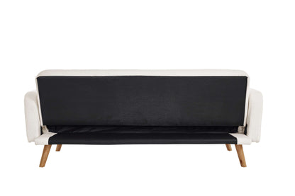 Micah Sofa Bed – Scandinavian Style with Teddy Bouclé Upholstery