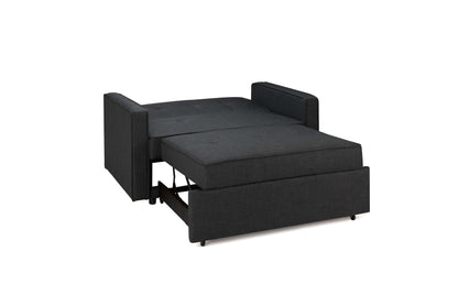 Otto Sofa Bed – Minimalist Grey Upholstery with Easy Fold-Out Design