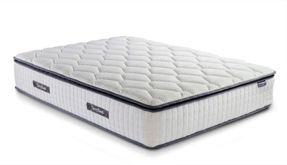 SleepSoul Bliss 800 Pocket Mattress – Memory Foam Comfort, Quilted Top for Restful Sleep