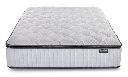 SleepSoul Bliss 800 Pocket Mattress – Memory Foam Comfort, Quilted Top for Restful Sleep
