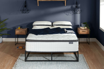 SleepSoul Bliss 800 Pocket Mattress – Memory Foam Comfort, Quilted Top for Restful Sleep