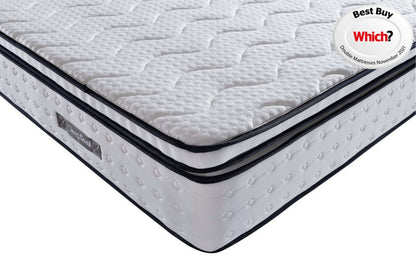 SleepSoul Space 2000 Pocket Mattress – Award-Winning Support, Pressure Relief