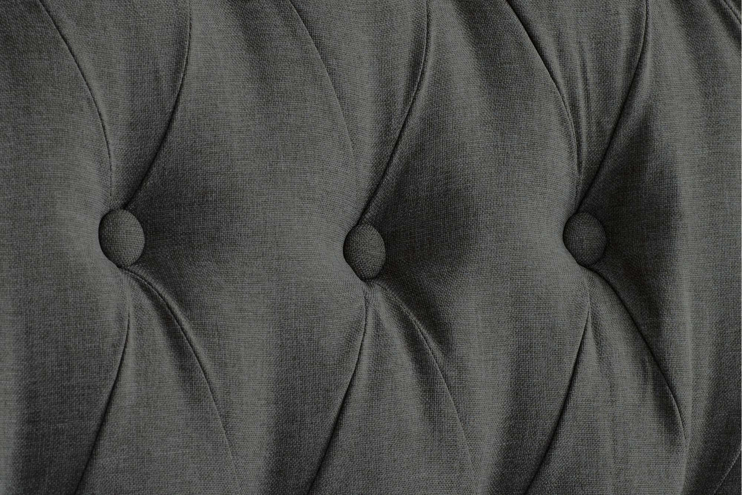 Valentino Upholstered Bed Frame with Buttoned Headboard and End Storage Drawers