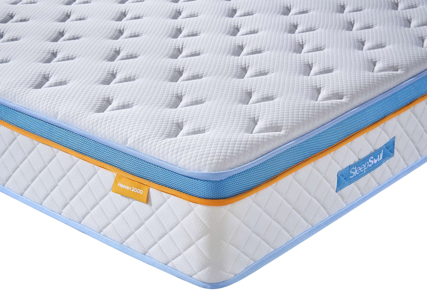 SleepSoul Heaven 2000 Pocket Mattress – CoolGel Comfort & Zoned Support for Restful Sleep